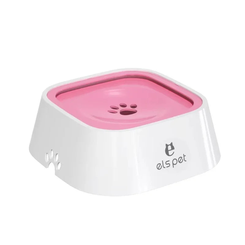 Spill Proof Dog Water Bowl, 35Oz No Spill Water Bowl for Dogs, 1L Slow Drinking Dog Water Bowl, Vehicle Travel Water Bowl